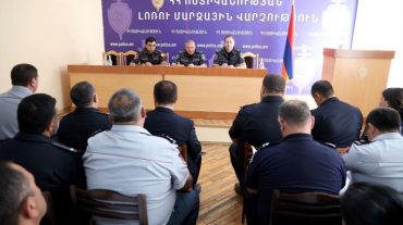 ՆԳՆ ոստիկանության պետը օպերատիվ խորհրդակցություններ է անցկացրել Լոռու և Տավուշի մարզերում. տրվել են հանձնարարականներ