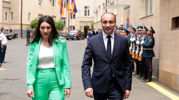 Հայաստանի և Վրաստանի ՆԳ նախարարությունների հարաբերությունները՝ կայուն և զարգացող․ Արփինե Սարգսյանն ընդունել է Գելա Գալաձեին