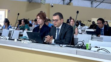 Ռոբերտ Աբիսողոմոնյանը մասնակցել և ելույթով հանդես է եկել ծովային աղտոտվածության կանխարգելման թեմայով պանելային քննարկմանը