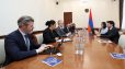 Ֆինանսների նախարարը հանդիպել է Ասիական զարգացման բանկի գործադիր տնօրենի տեղակալի հետ