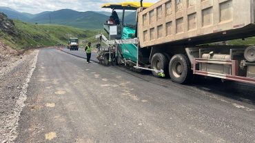 Ծղուկ բնակավայրի մոտ իրականացվում է 500մ դժվարանցանելի տեղամասի վերակառուցում