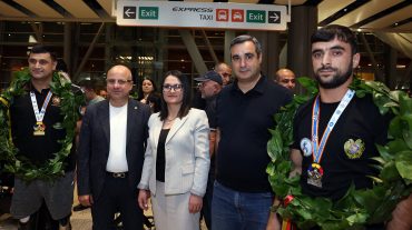 Հայաստանի պարաբազկամարտի հավաքականը Եվրոպայի առաջնությունից վերադարձել է 7 ոսկե, 2 արծաթե և 6 բրոնզե մեդալով