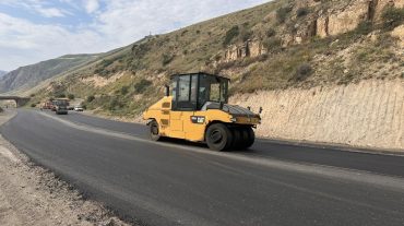 Պետական բյուջեի միջոցներով հիմնանորոգման աշխատանքներ են կատարվում Մ-2 միջպետական ճանապարհի կմ91+600-կմ98+000 հատվածում