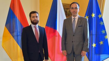 Վահան Կոստանյանը հանդիպել է Չեխիայի ԱԳ նախարարի տեղակալ Յան Մարիանին