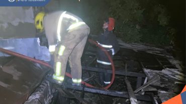 Հրդեհ Վաղարշապատ քաղաքում