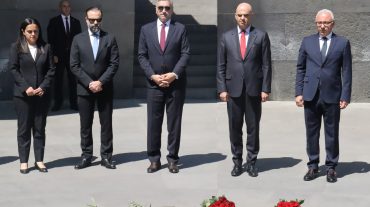 Եվրոպայի խորհրդի գլխավոր քարտուղար Ալեն Բերսեն այցելել է Հայոց ցեղասպանության հուշահամալիր