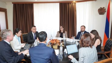 Գևորգ Պապոյանն ընդունել է Արժույթի միջազգային հիմնադրամի հայաստանյան առաքելության նորանշանակ ղեկավարին