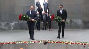 Վրաստանի ներքին գործերի նախարար Գելա Գելաձեն այցելել է Հայոց ցեղասպանության հուշահամալիր