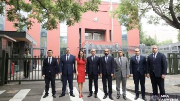 Արարատ Միրզոյանի պաշտոնական այցը Չինաստան եզրափակվել է Պեկինում ՀՀ դեսպանությունում աշխատանքային քննարկմամբ