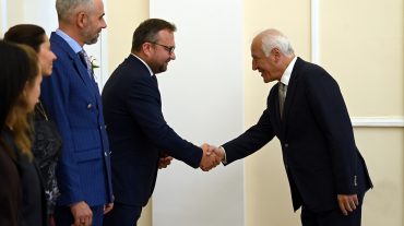 Նախագահ Վահագն Խաչատուրյանն ընդունել է Չեխիայի փոխվարչապետ Մարիան Յուրեչկային