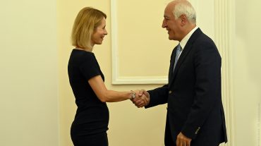 Նախագահ Խաչատուրյանն ընդունել է Կայա Կալասին