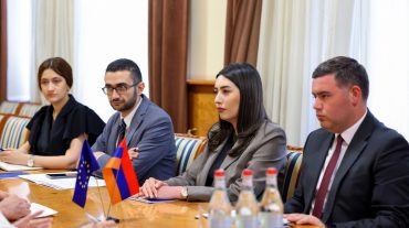 Քննարկվել են ԵՄ վիզաների ազատականացման գործընթացի շրջանակում իրականացվող աշխատանքները․ ՆԳ նախարարն ընդունել է ԵՄ պատվիրակության ղեկավարին