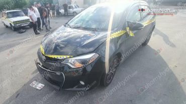Արարատի մարզի Այգավան գյուղում բախվել են «Toyota»-ն և 2 «ՎԱԶ 2106»-երը