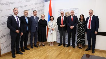 Ժաննա Անդրեասյանն ընդունել է Վրաստանի մշակույթի նախարար Թինաթին Ռուխաձեին
