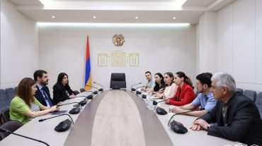 Արման Եղոյանը հանդիպել է Հայաստան-ԵՄ քաղհասարակության պլատֆորմի ներկայացուցիչների հետ