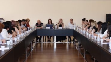 Քննարկվել են փորձաշրջան անցնող, վերջիններիս մենթոր հանդիսացող տնօրենների գործունեությանը վերաբերող մի շարք հարցեր