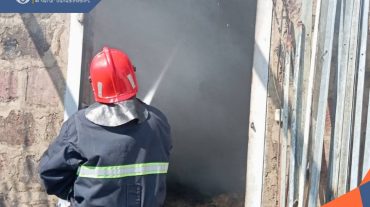 Հրդեհ Բարձրաշեն գյուղում