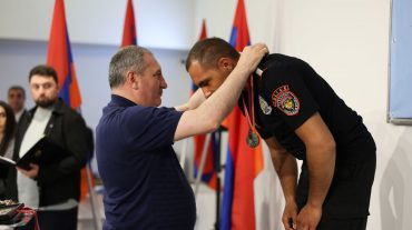 ՀՀ վարչապետի հովանու ներքո անցկացված բանակային խաղերում ՆԳ նախարարությունը նվաճել է 5 ոսկե մեդալ
