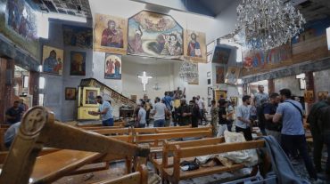 Elnashra․ Ծայրահեղականները պղծել են քրիստոնեական եկեղեցին Աս-Սուվեյդայում