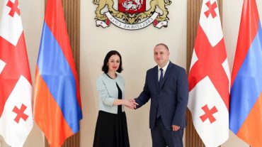 Ժաննա Անդրեասյանը Թբիլիսիում հանդիպել է Վրաստանի ԿԳՄՍ նախարար Գիվի Միքանաձեին