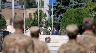 Վազգեն Սարգսյանի անվան ռազմական ակադեմիայում տեղի է ունեցել զինված ուժերի սերժանտական համակարգի զինծառայողների երդման հանդիսավոր արարողությունը