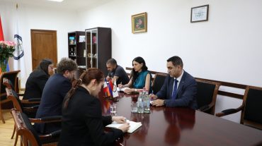 Անահիտ Մանասյանը ընդունել է Հայաստանում Ֆրանսիայի արտակարգ և լիազոր դեսպան Օլիվյե Դըկոտինյիին