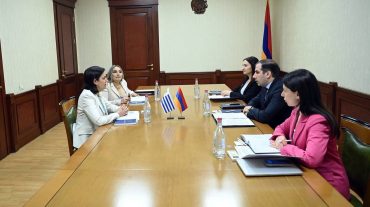 ՊԵԿ նախագահը հյուրընկալել է Հայաստանում Ուրուգվայի Արևելյան Հանրապետության արտակարգ և լիազոր դեսպանին