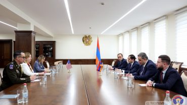 Քննարկվել են պաշտպանության բնագավառում ՀՀ և ԱՄՆ միջև համագործակցության ընթացքին ու զարգացման հեռանկարներին վերաբերող հարցեր