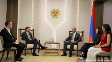 Արմեն Գրիգորյանն ընդունել է Հայաստանում ՄԹ դեսպանին՝ դիվանագիտական առաքելության ավարտի կապակցությամբ