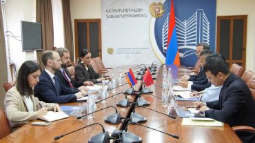 Չինաստանի դեսպանի հետ քննարկվել են համագործակցության հեռանկարային ուղղությունները