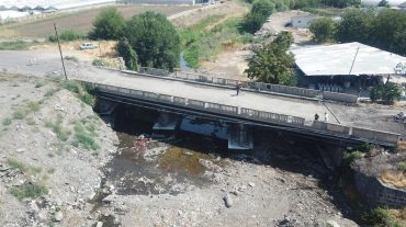 Մեկնարկել են Ծաղկունք բնակավայրի կամրջի հիմնանորոգման աշխատանքները