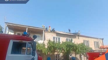 Հրդեհ Գետազատ գյուղում․ տուժածներ չկան