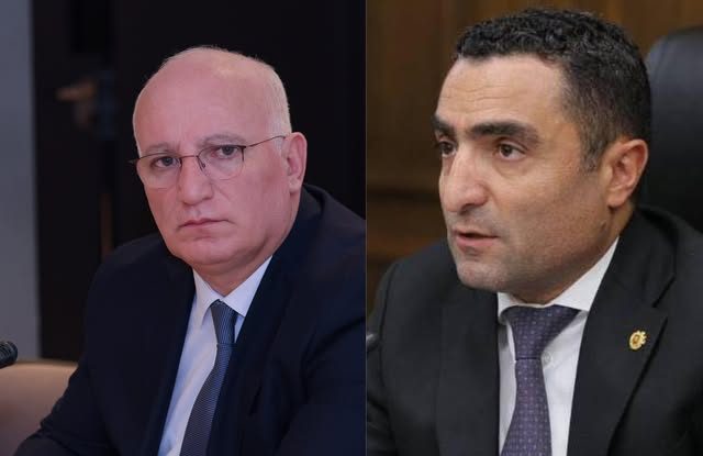 Աշխատանքային հանդիպում են ունեցել Ռոմանոս Պետրոսյանն ու ՀԾԿՀ նախագահ Մեսրոպ Մեսրոպյանը