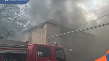 Հրդեհ Պարույր Սևակի փողոցում