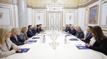 Վարչապետն ընդունել է Սևծովյան առևտրի և զարգացման բանկի կառավարիչների խորհրդի տարեկան հանդիպման մասնակիցներին