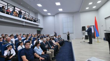 Վարչապետը ներկա է գտնվել Սևան համայնքի Վալերի Սարգսյանի անվան երաժշտական դպրոցի նոր շենքի բացման արարողությանը