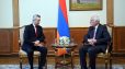 Վահագն Խաչատուրյանն ընդունել է Հանրային խորհրդի նախագահ Արա Խզմալյանին