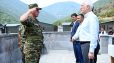 Հանրապետության նախագահը Սյունիքում այցելել է զորամաս