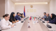 Սարգիս Խանդանյանն ընդունել է մեր երկրում Իրանի դեսպանին