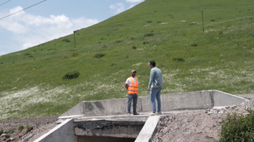 Սյունիքի մարզում ընդհանուր ավելի քան 90 կիլոմետրի վրա ճանապարհաշինական աշխատանքներ են ընթանում պետբյուջեի ֆինանսավորմամբ