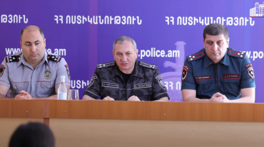 Արամ Ղազարյանը Քրեական ոստիկանության Լոռու մարզային վարչության անձնակազմին է ներկայացրել նորանշանակ պետին