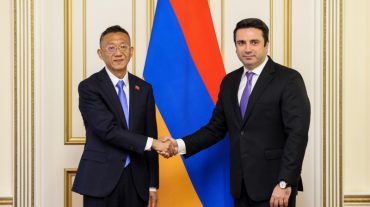 Ալեն Սիմոնյանն ընդունել է Չինաստանի նորանշանակ դեսպանին