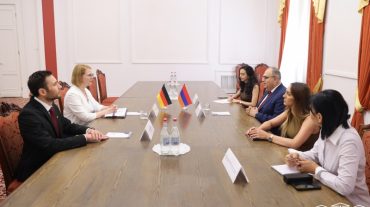 Վլադիմիր Վարդանյանը հանդիպել է Գերմանիայի դեսպանի հետ