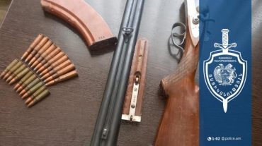 Ապօրինի պահվող զենք-զինամթերքի կամավոր հանձնում Համայնքային ոստիկանության Մարտունու բաժնում