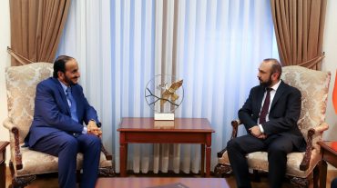 Արարատ Միրզոյանն ընդունել է Օմանի ԱԳ նախարարի քաղաքական հարցերով տեղակալին