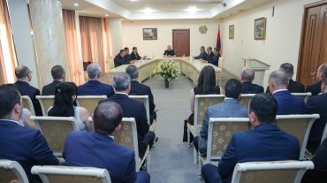 Քննչական կոմիտեի նախագահ Արթուր Պողոսյանը ներկայացրել է գլխավոր վարչության նորանշանակ պետին