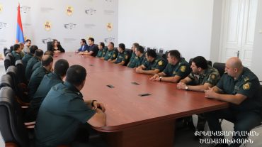 Ծառայողական պարտականությունները բարեխղճորեն կատարելու համար մի շարք քրեակատարողական ծառայողներ պարգևատրվել են