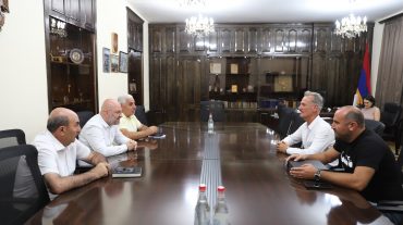 Պատրաստ ենք համագործակցության. Շիրակի մարզպետը՝ սպորտի վաստակավոր վարպետ Ռոբերտ Էմմիյանին