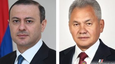 Արմեն Գրիգորյանը հեռախոսազրույց է ունեցել ՌԴ ԱԽ քարտուղար Սերգեյ Շոյգուի հետ