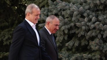 Նիկոլ Փաշինյանը հյուրընկալել է պաշտոնական այցով Հայաստան ժամանած Իրանի նախագահին